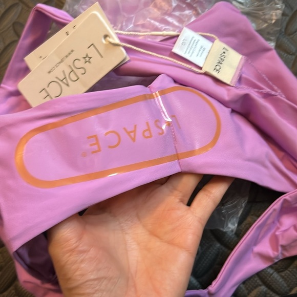 L*SPACE Set Zinnia Bikini Top and Camacho Bikini Bottom Classic Size L in Jewel - Picture 16 of 16